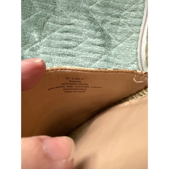 JLO Jennifer Lopez Shoes Pink Tank Snake Print Womans 8.5 - Picture 4 of 7